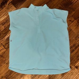 Figs Rafaela scrub top xxs seaglass